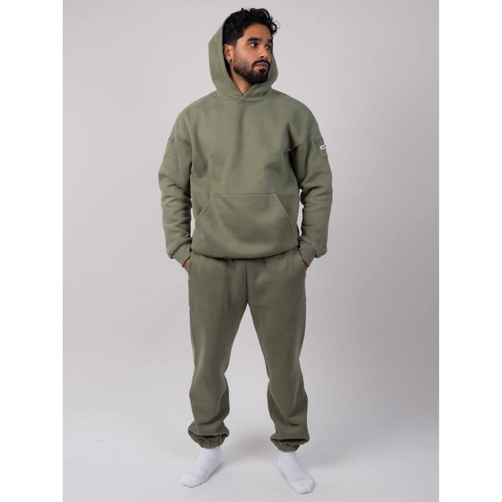 Comfrt Travel Essentials Sweatpants, Color Moss, Size XL - Picture 2 of 7